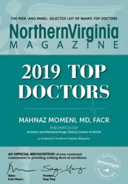 Dr. Mahnaz Momeni - 2019 Top Doctors Award